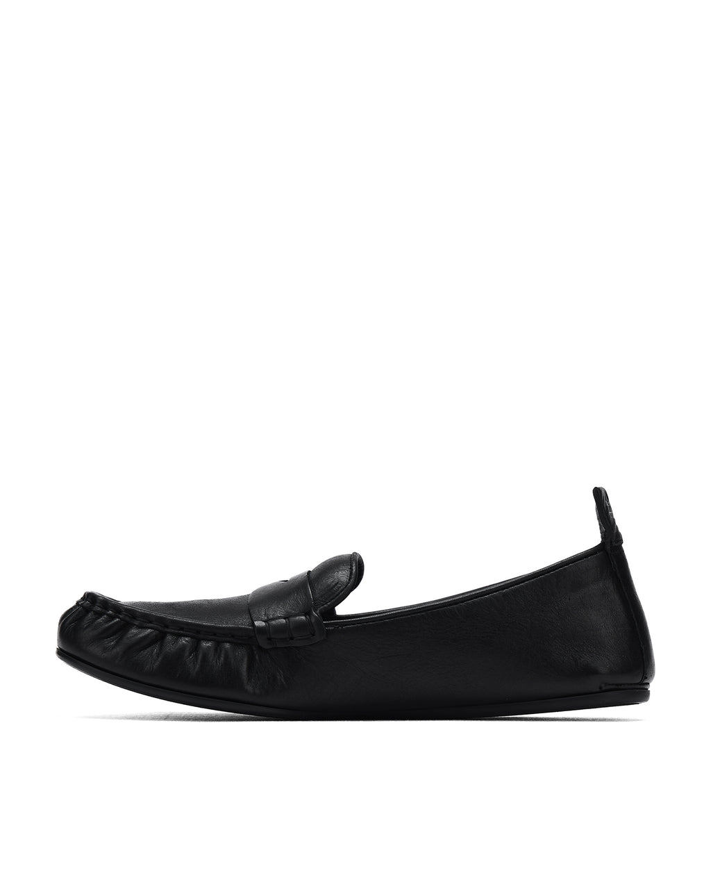Leather loafers
