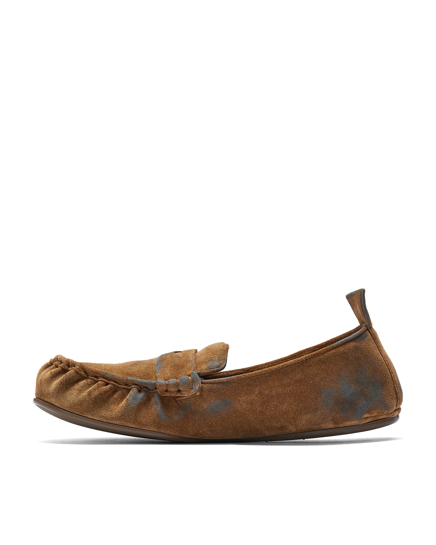 Suede loafers