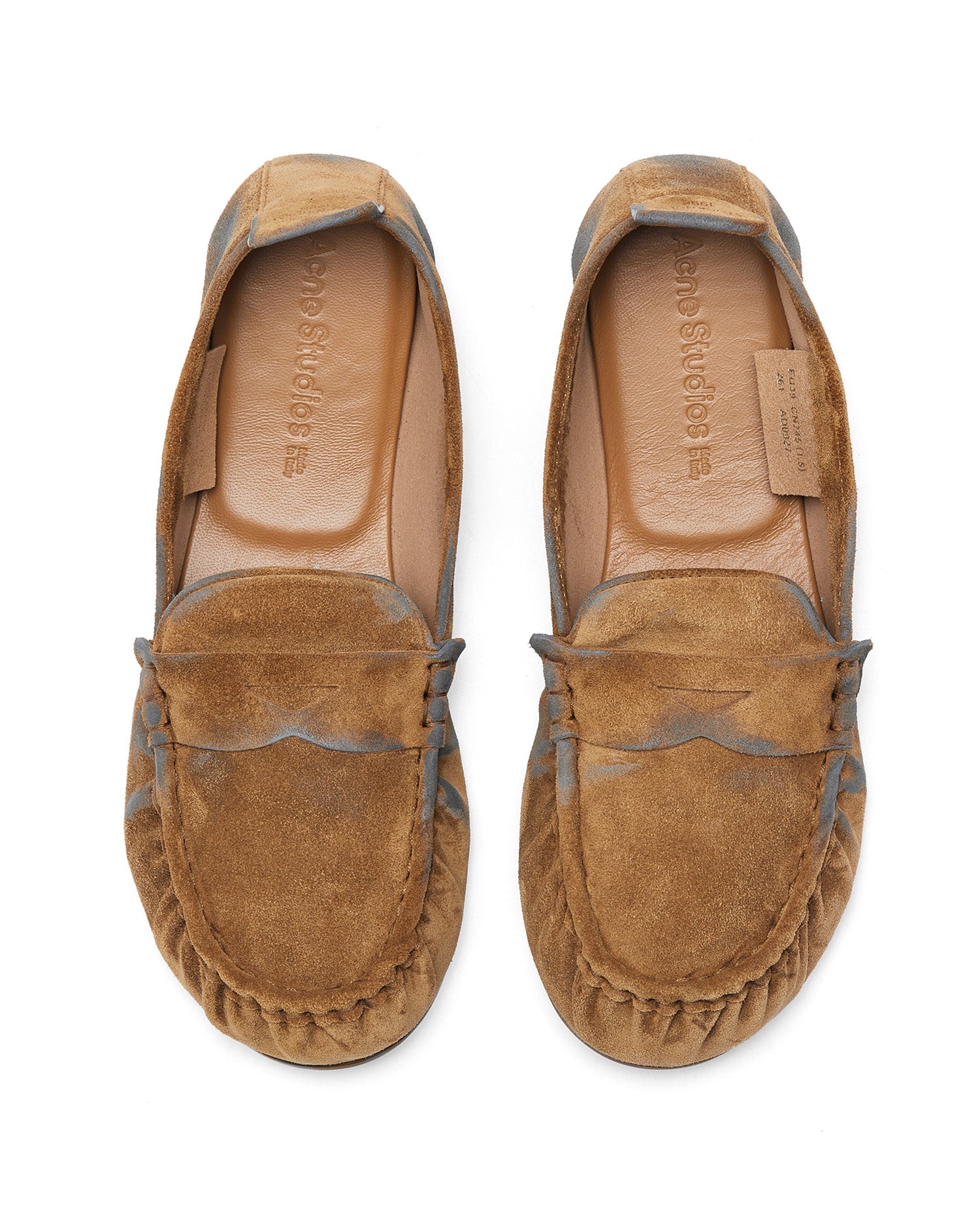 Suede loafers
