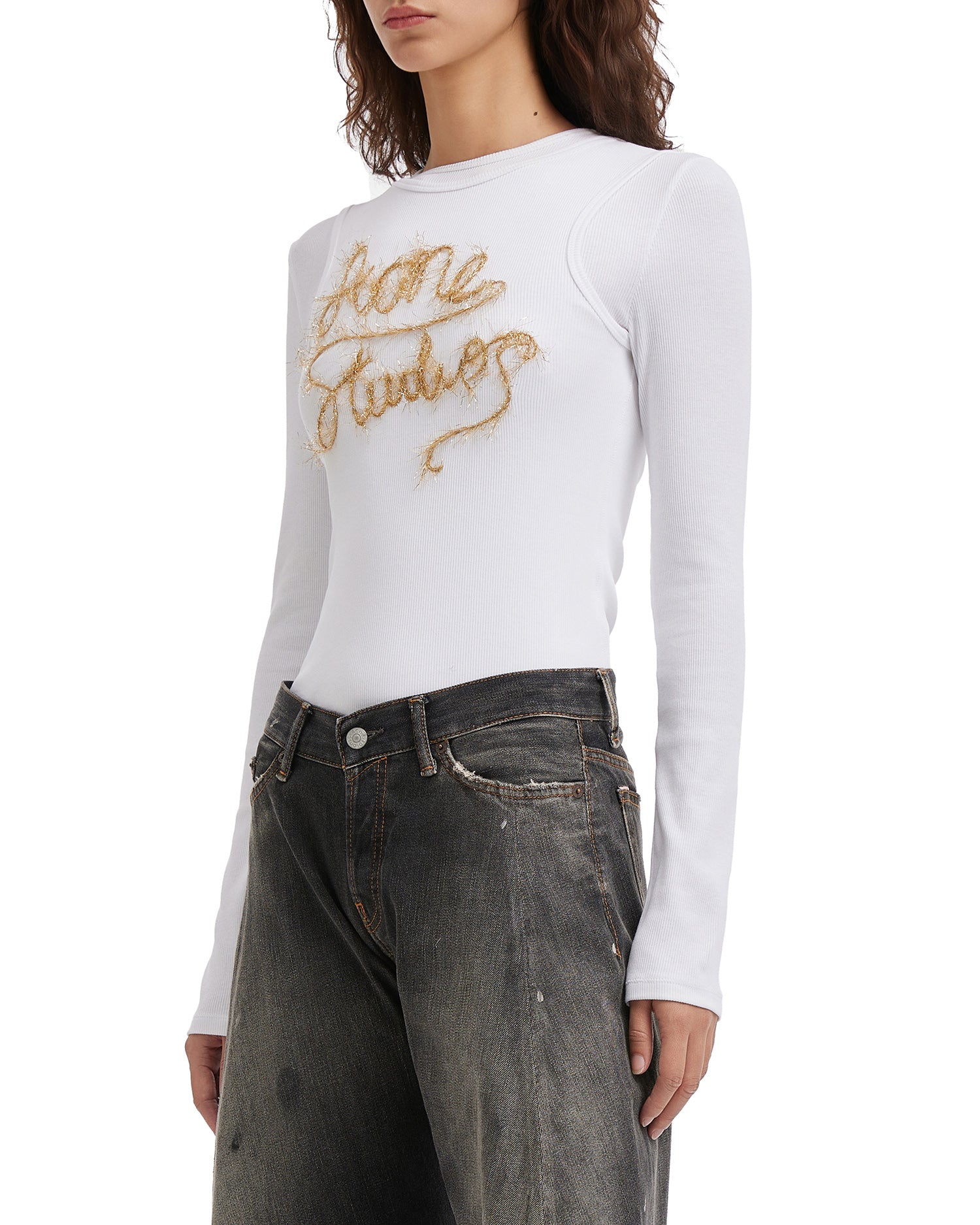 Layered logo tee