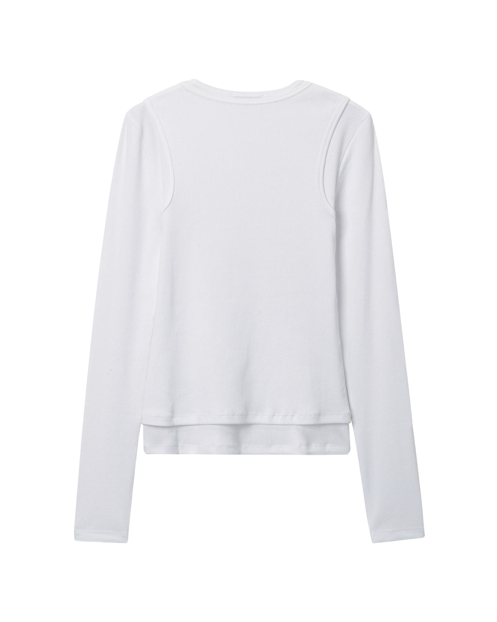 Layered logo tee