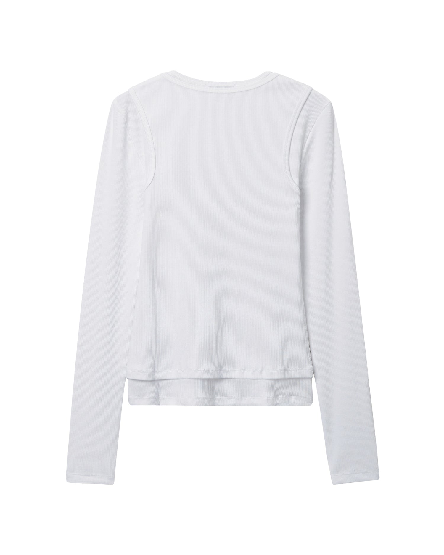 Layered logo tee