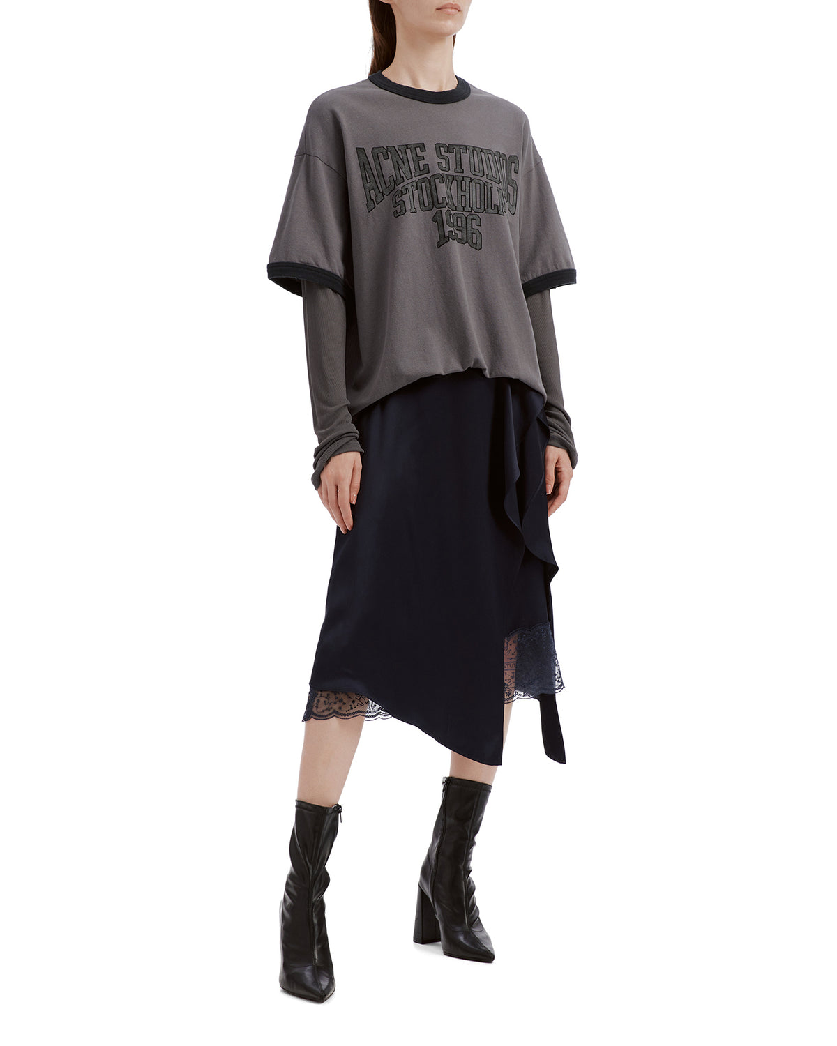 Layered graphic tee