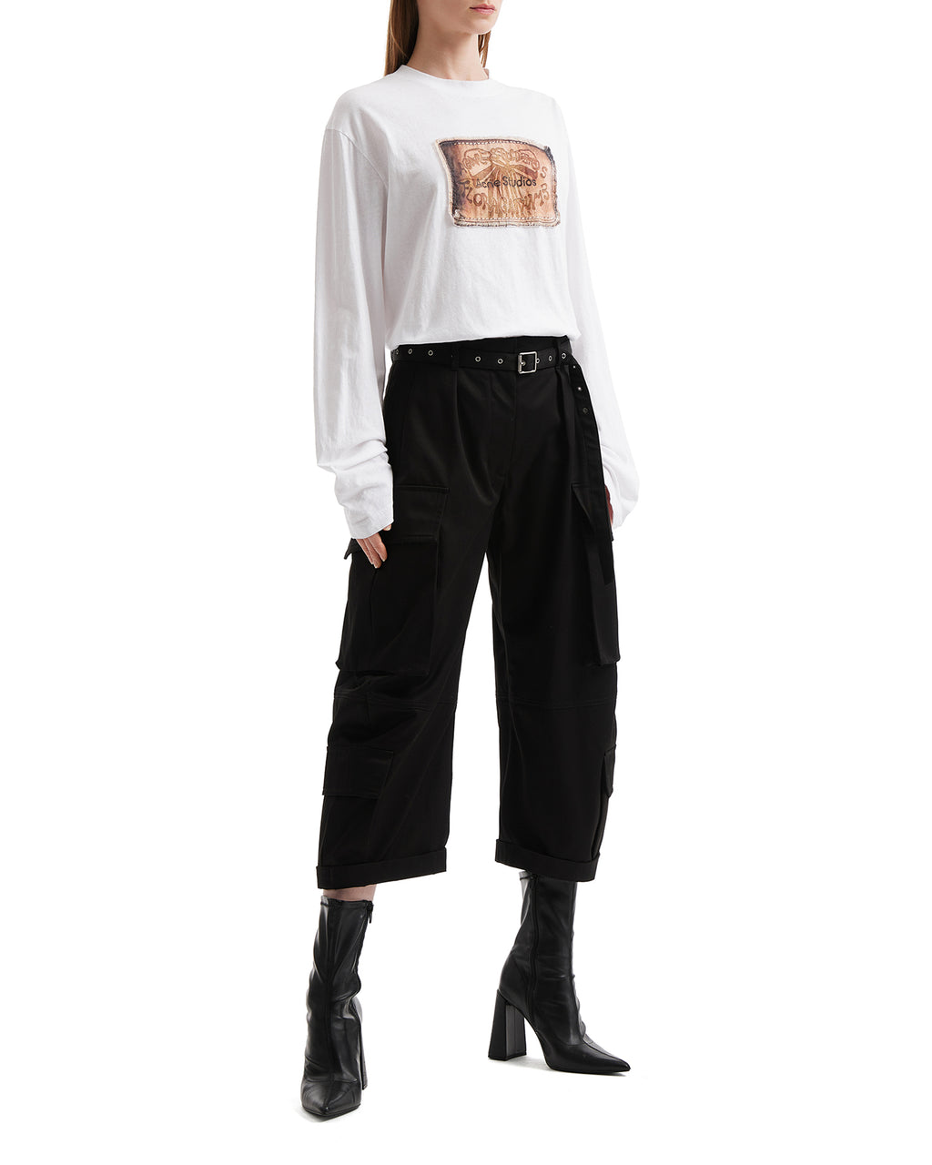 Graphic long sleeve tee