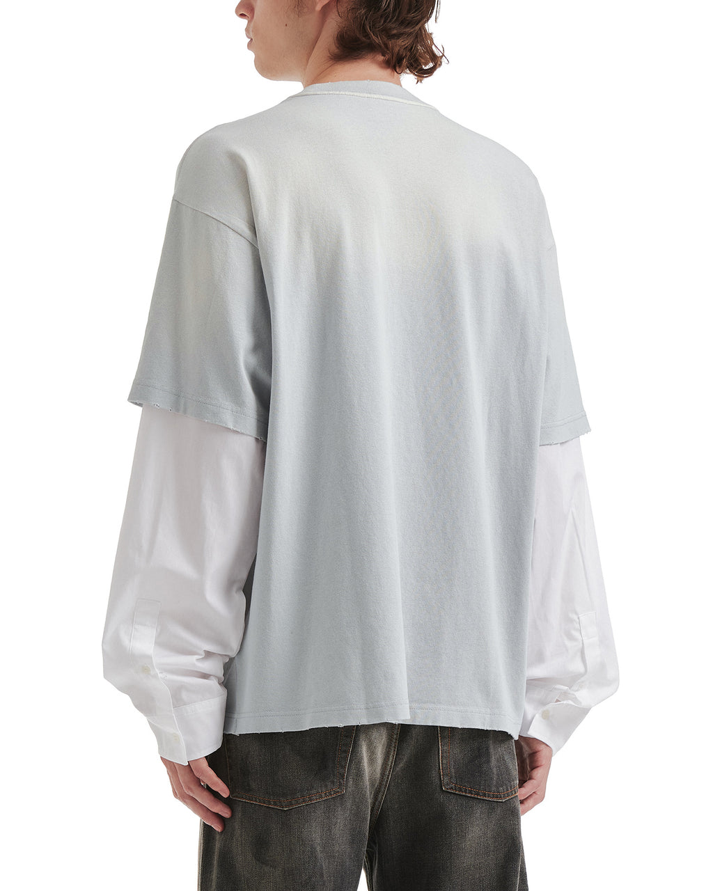 Layered logo tee