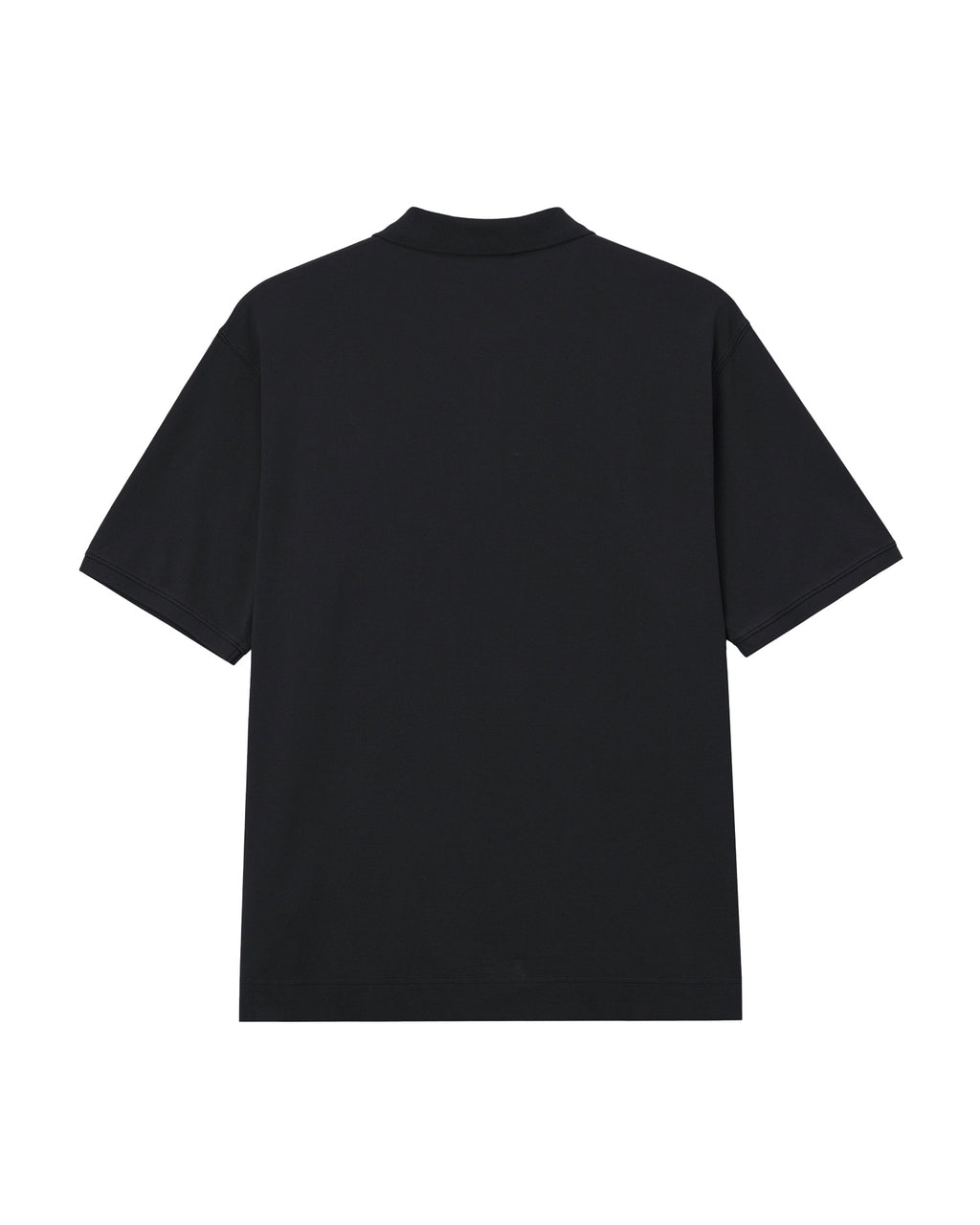 Washed logo polo shirt