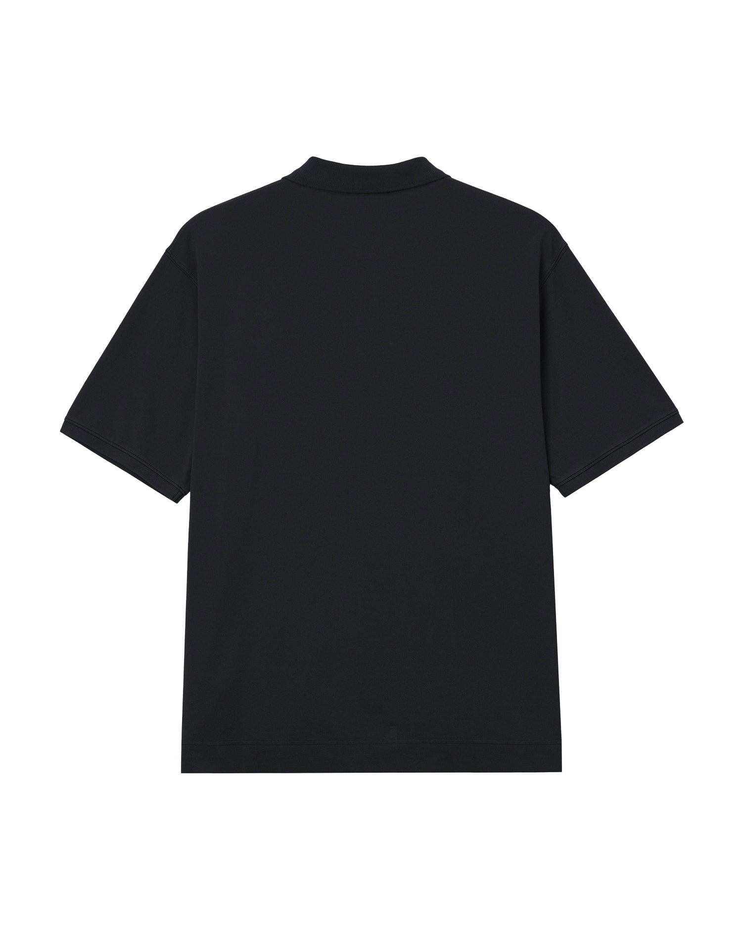 Washed logo polo shirt