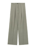 Tailored herringbone trousers