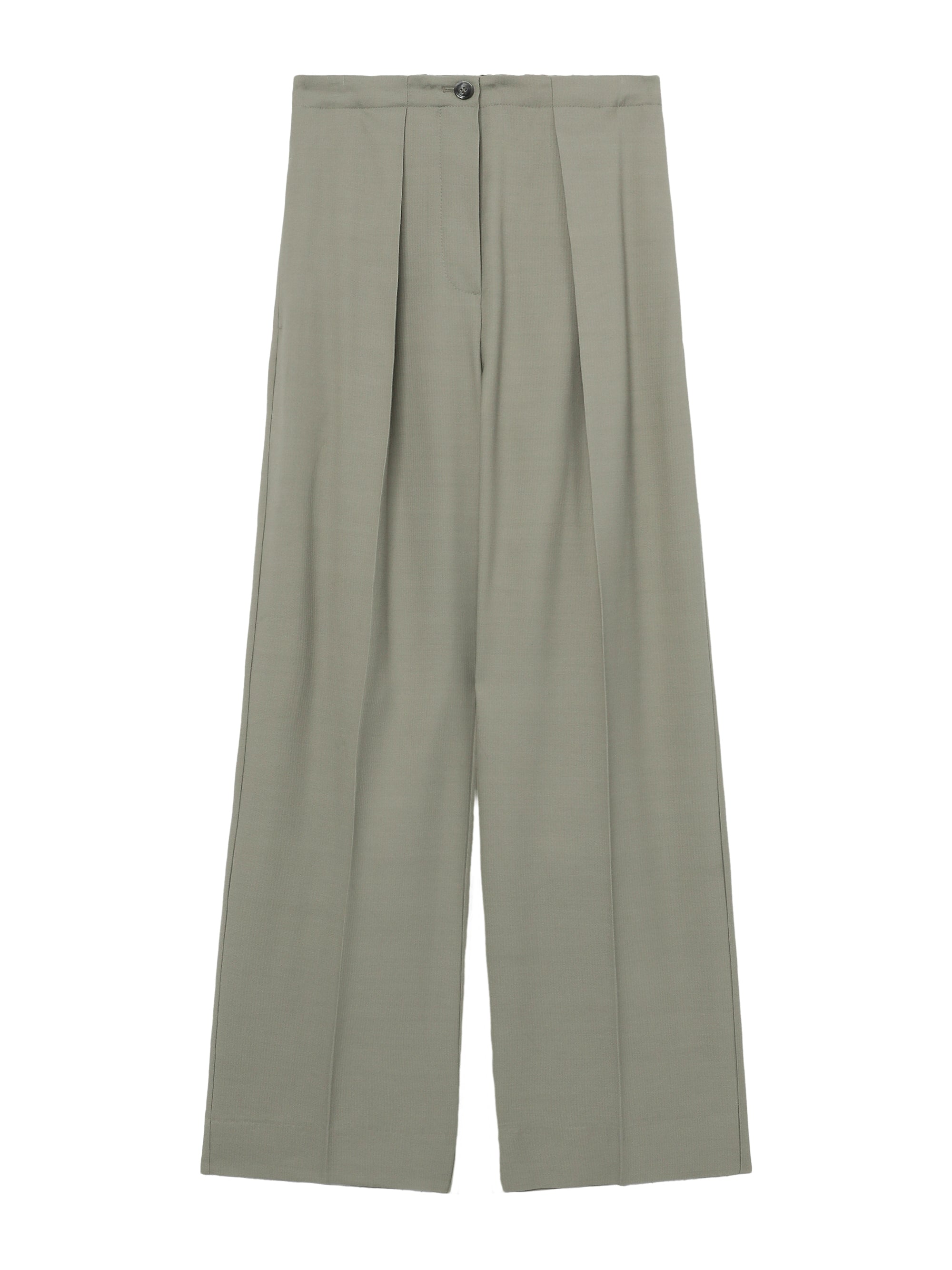 Tailored herringbone trousers