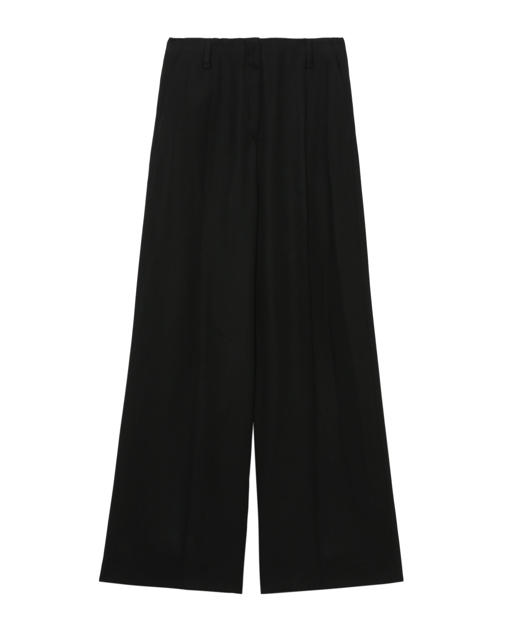Tailored wool blend trousers