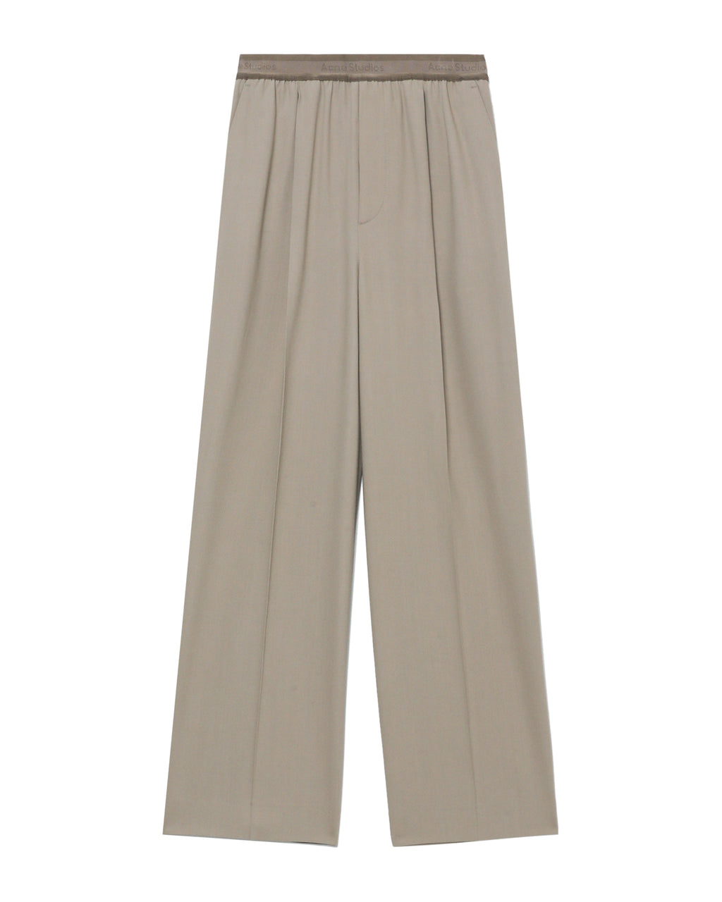Logo waistband trousers