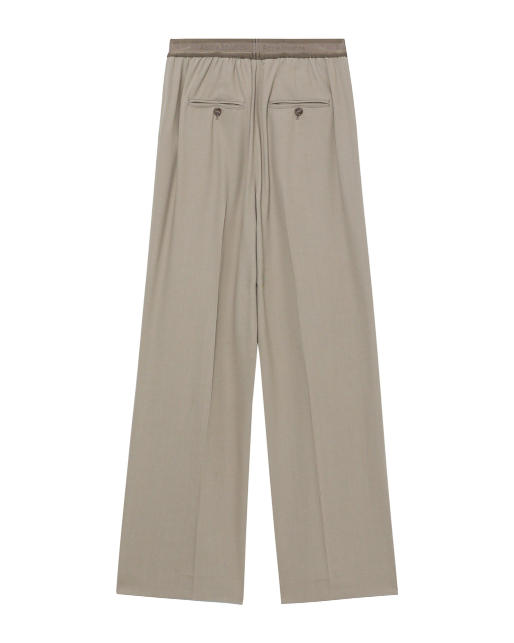 Logo waistband trousers