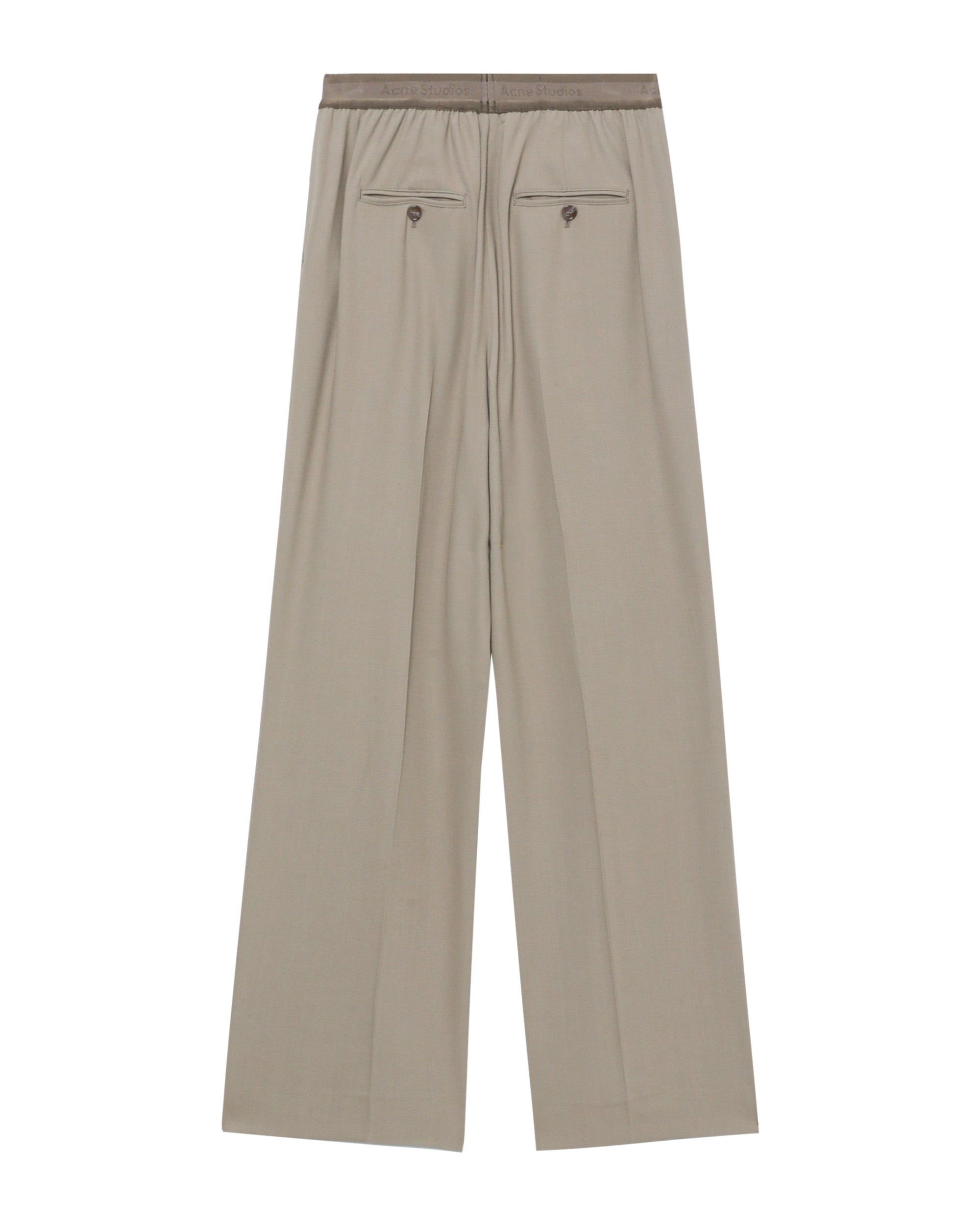 Logo waistband trousers