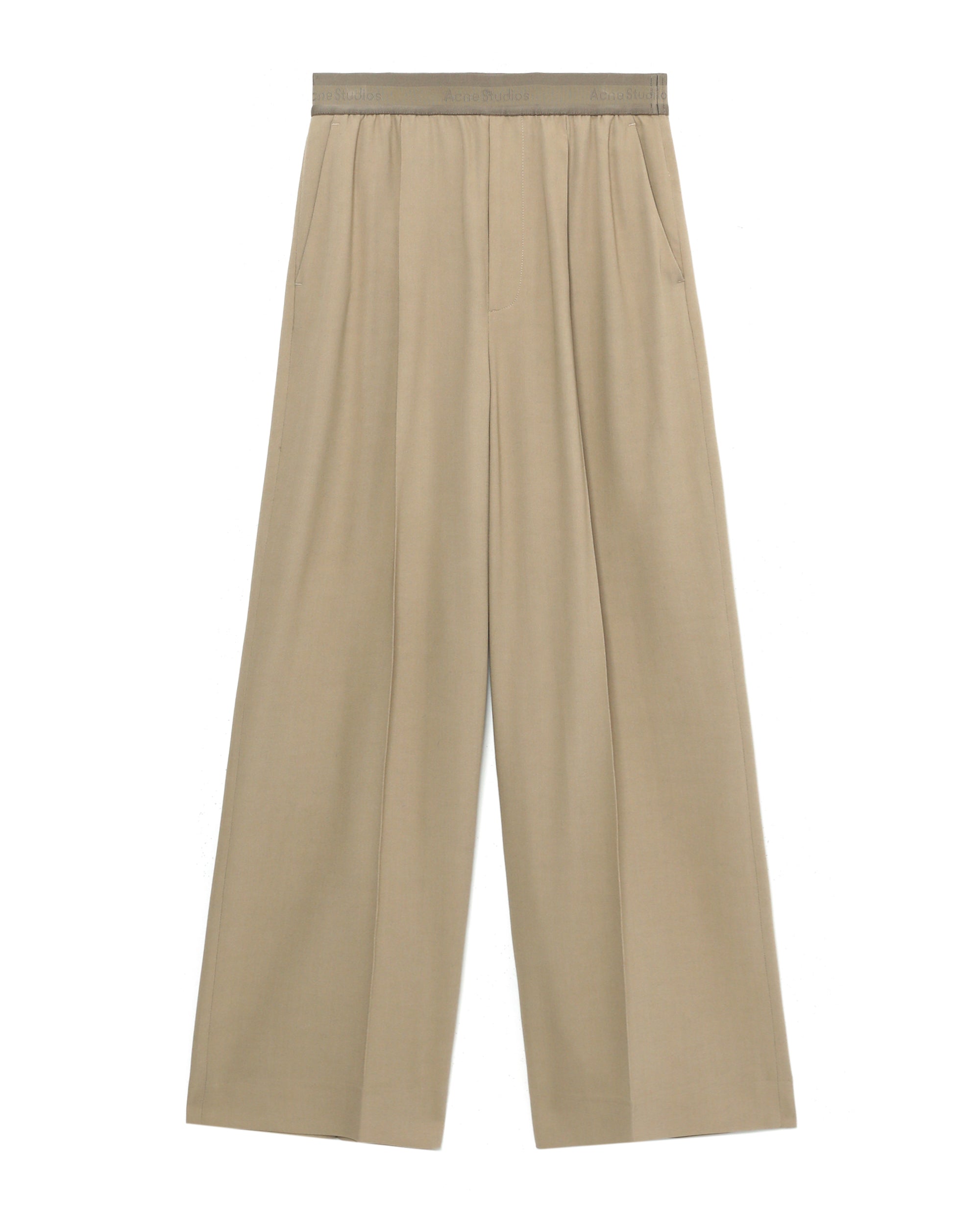 Logo tape pants