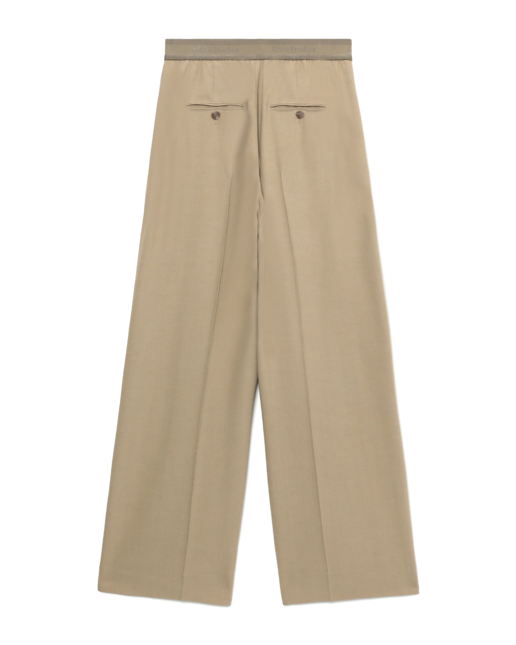 Logo tape pants