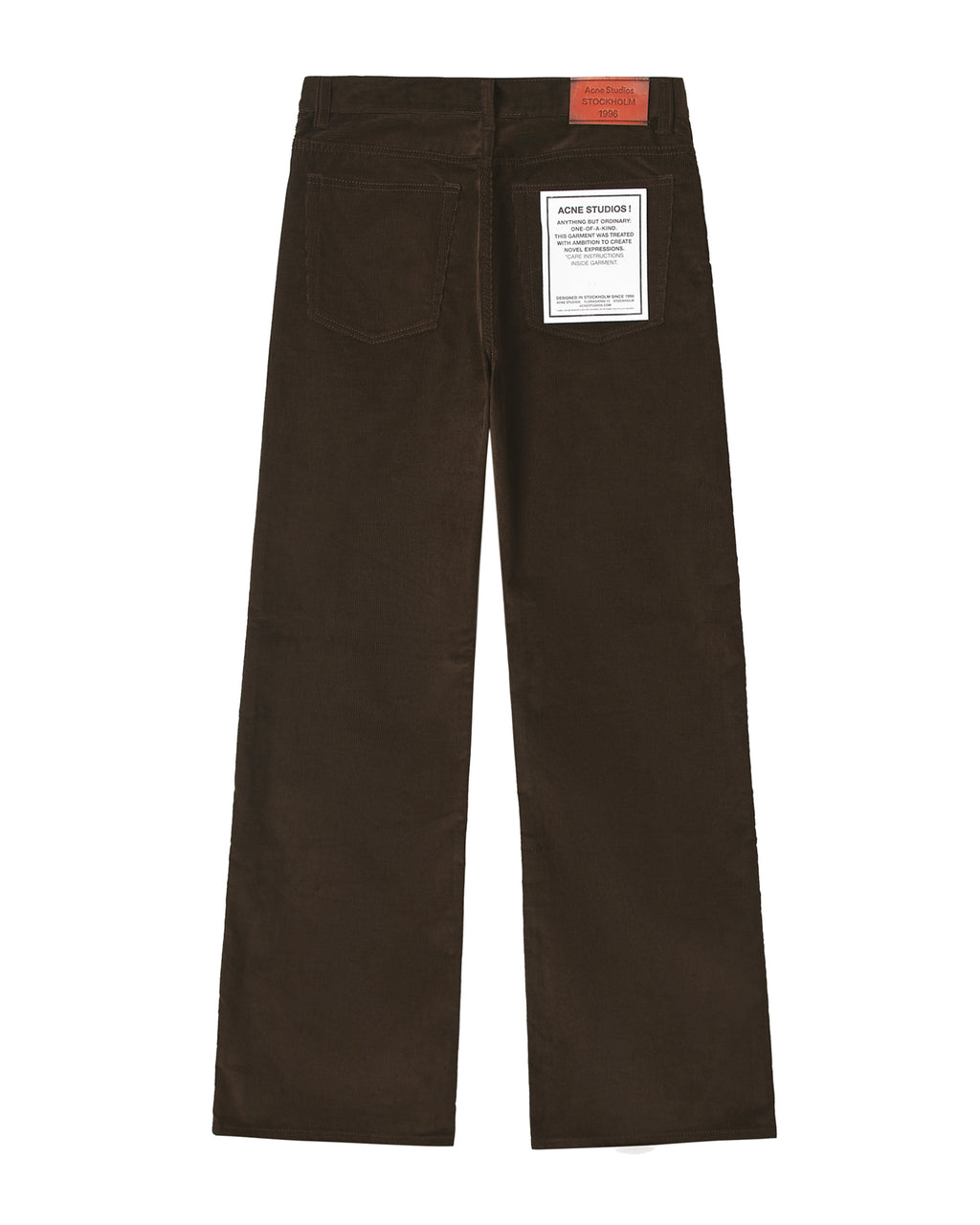 Corduroy trousers