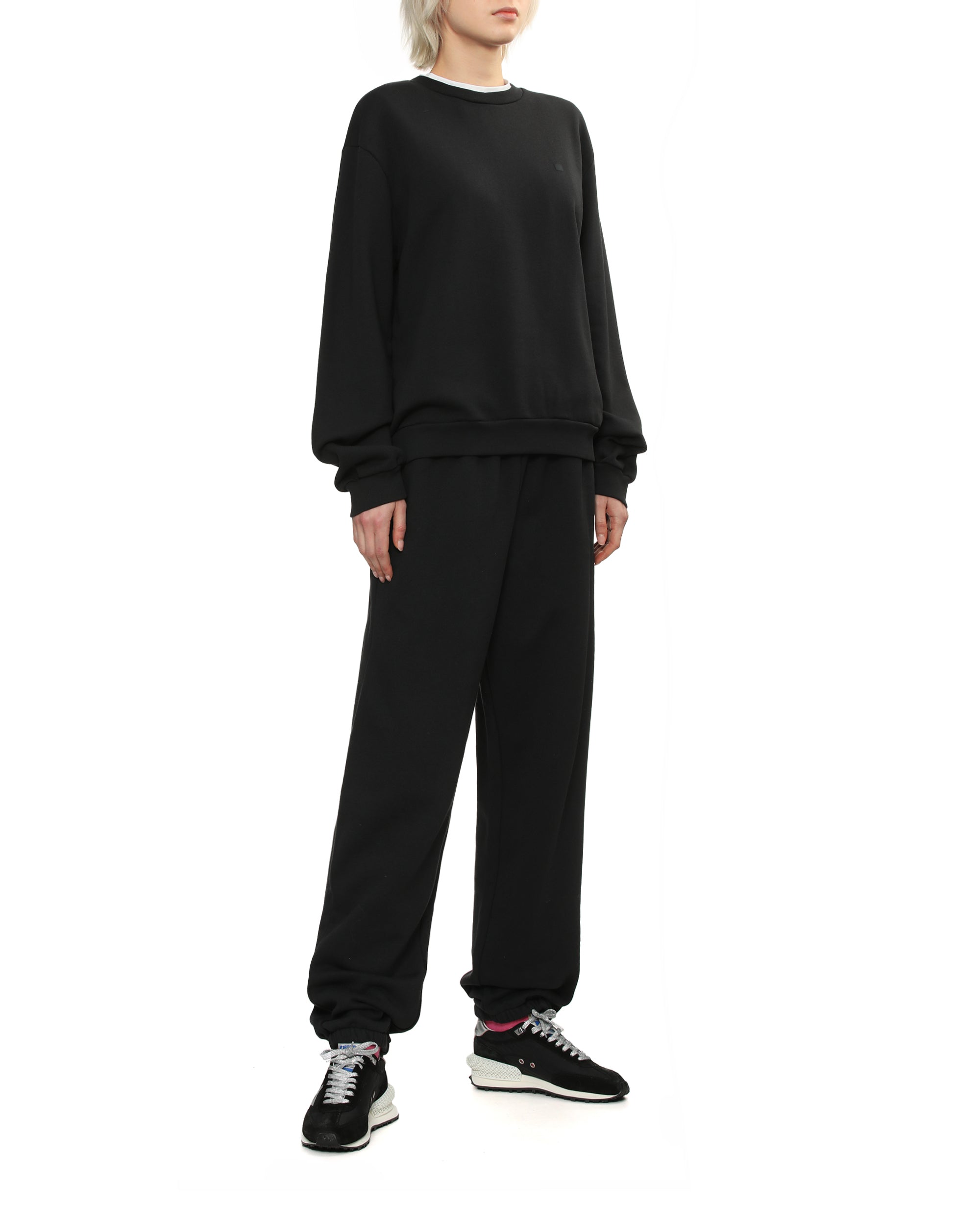Face patch sweatpants