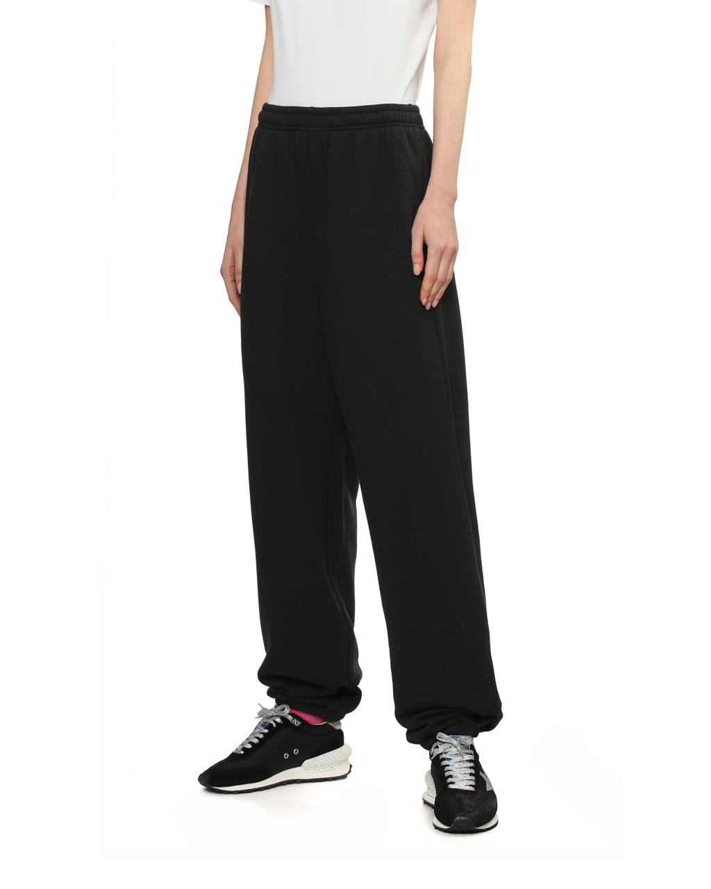 Face patch sweatpants