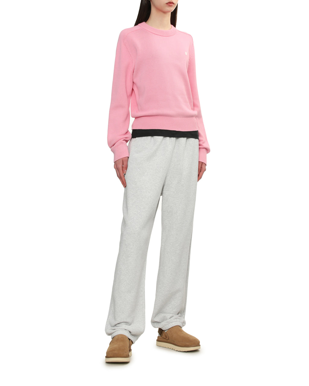 Face patch sweatpants