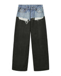 Patchwork pants