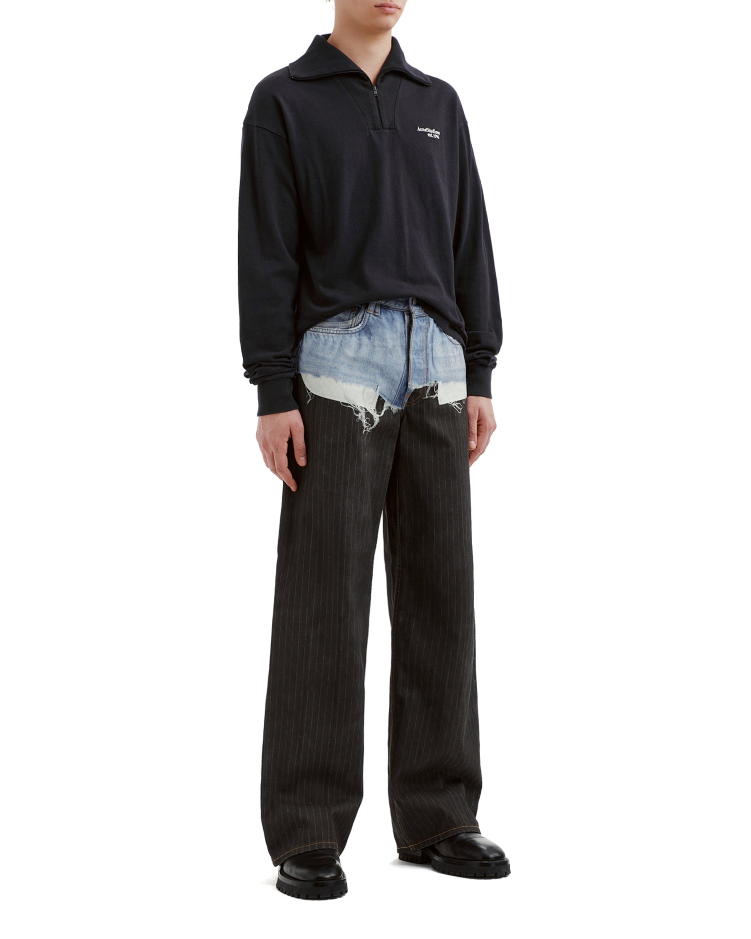 Patchwork pants