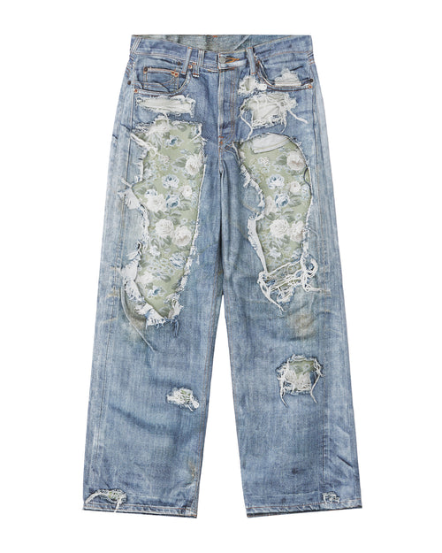 1981 Trompe-l’œil jeans