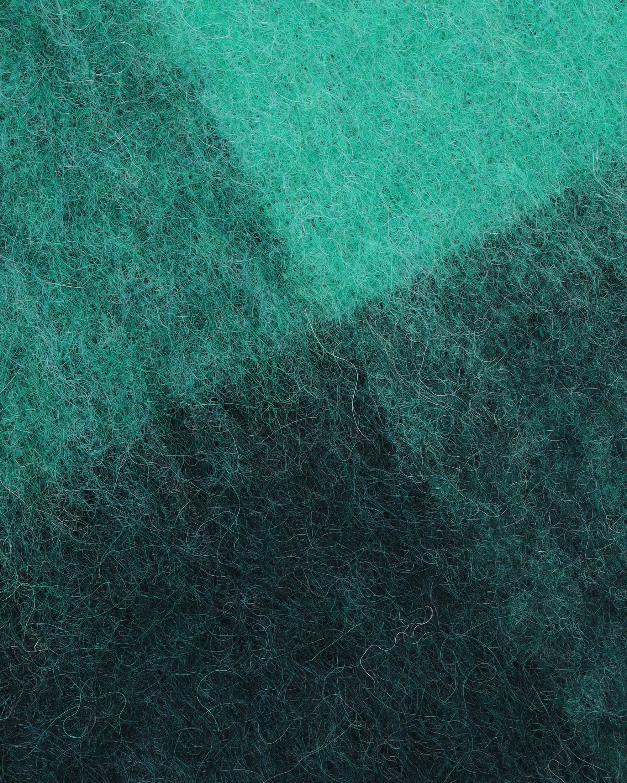 Mohair checked scarf