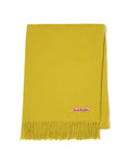 Fringe wool scarf