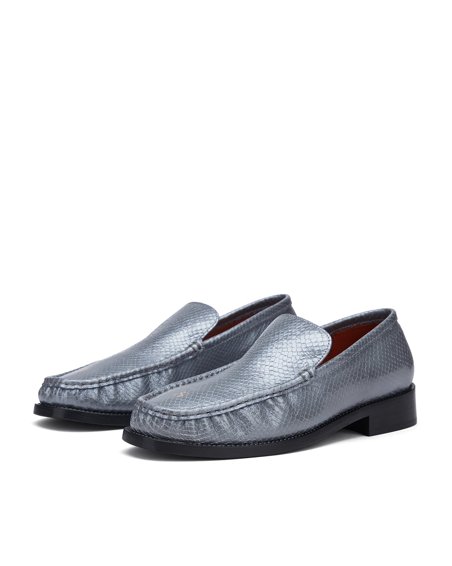Leather loafers