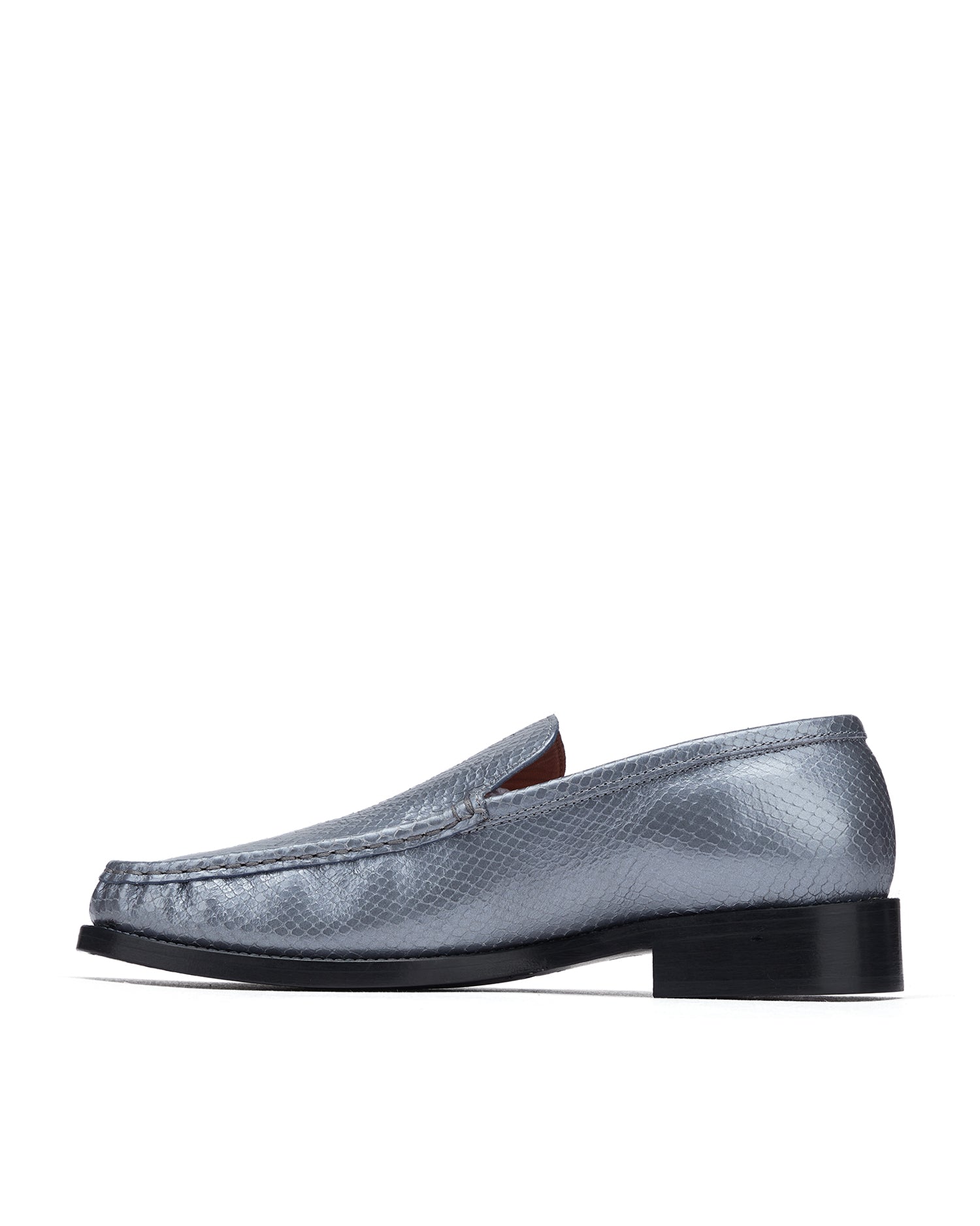 Leather loafers