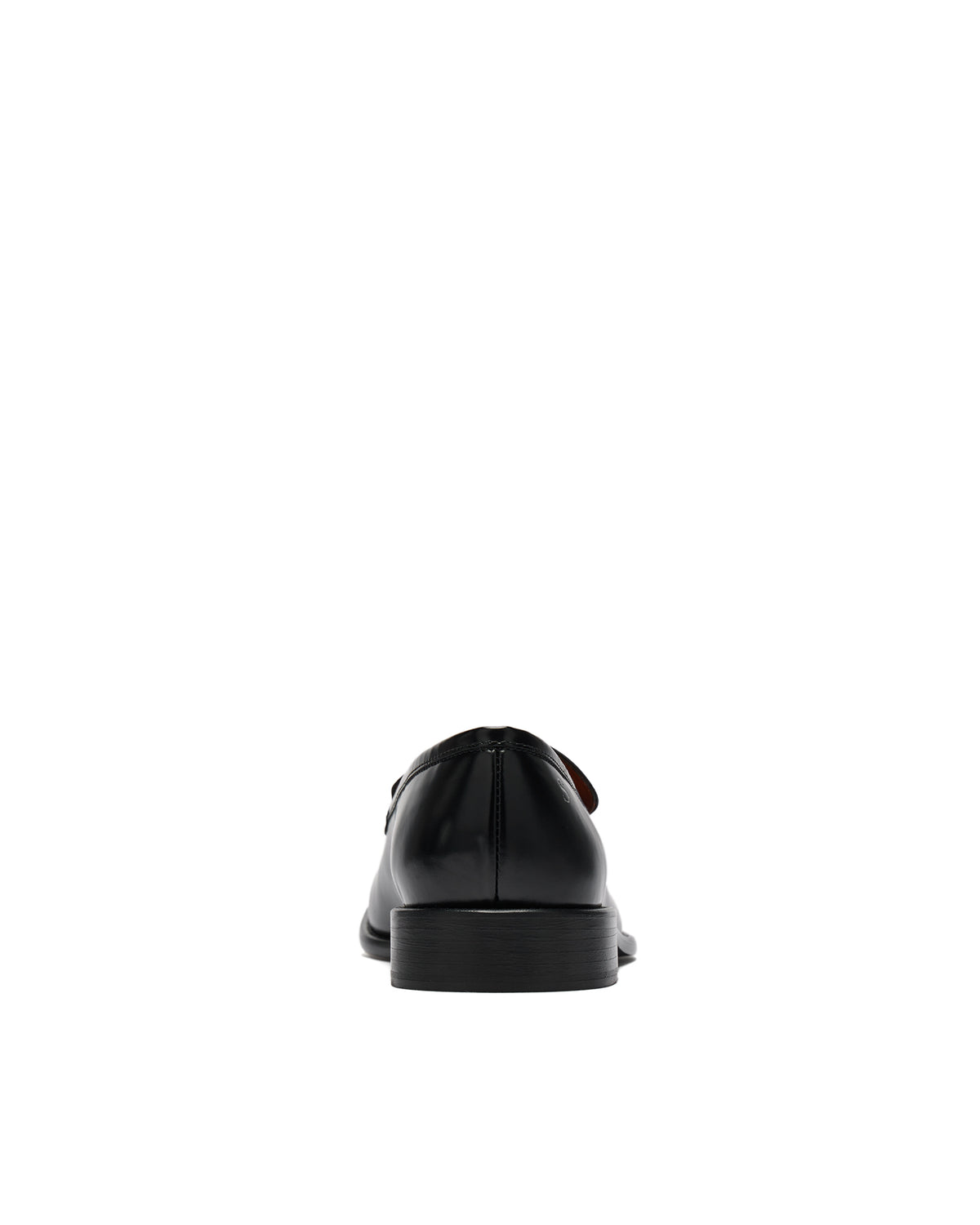 Brushed leather loafers