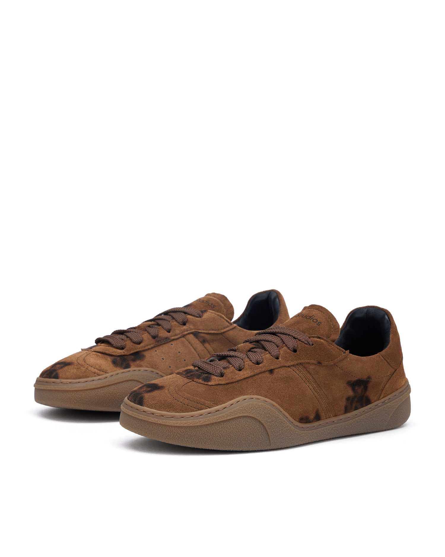 Bars teddy print sneakers