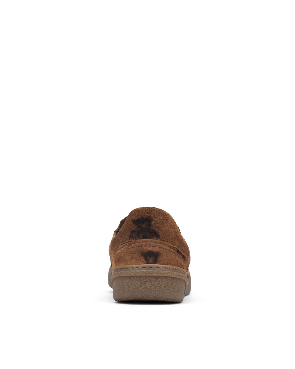 Bars teddy print sneakers