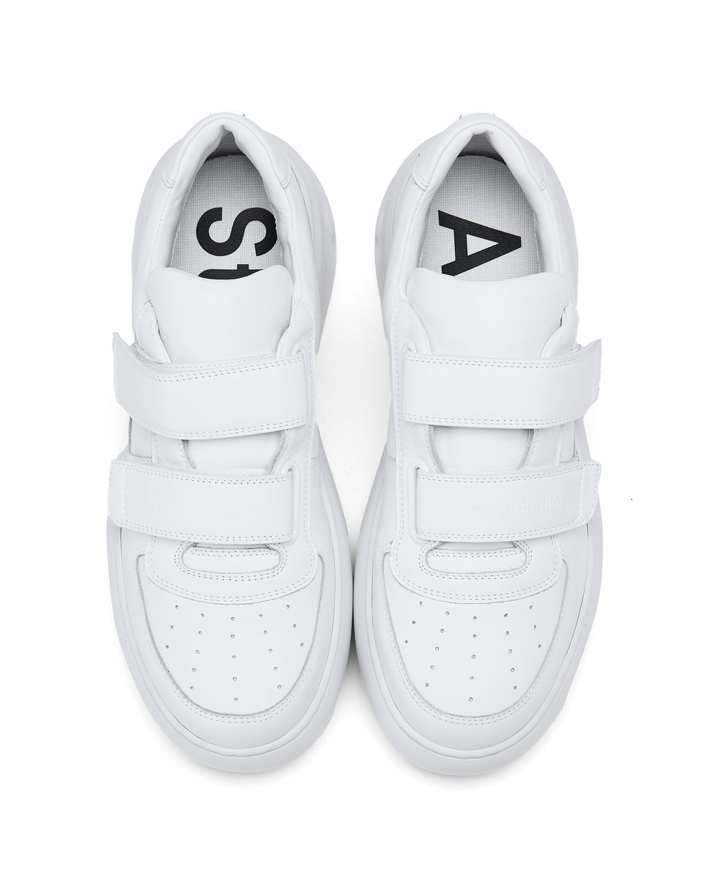 Velcro strap platform sneakers