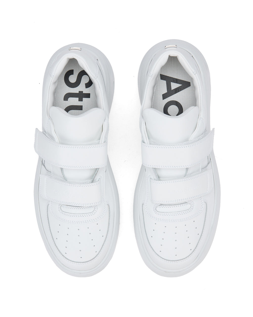 Velcro strap platform sneakers