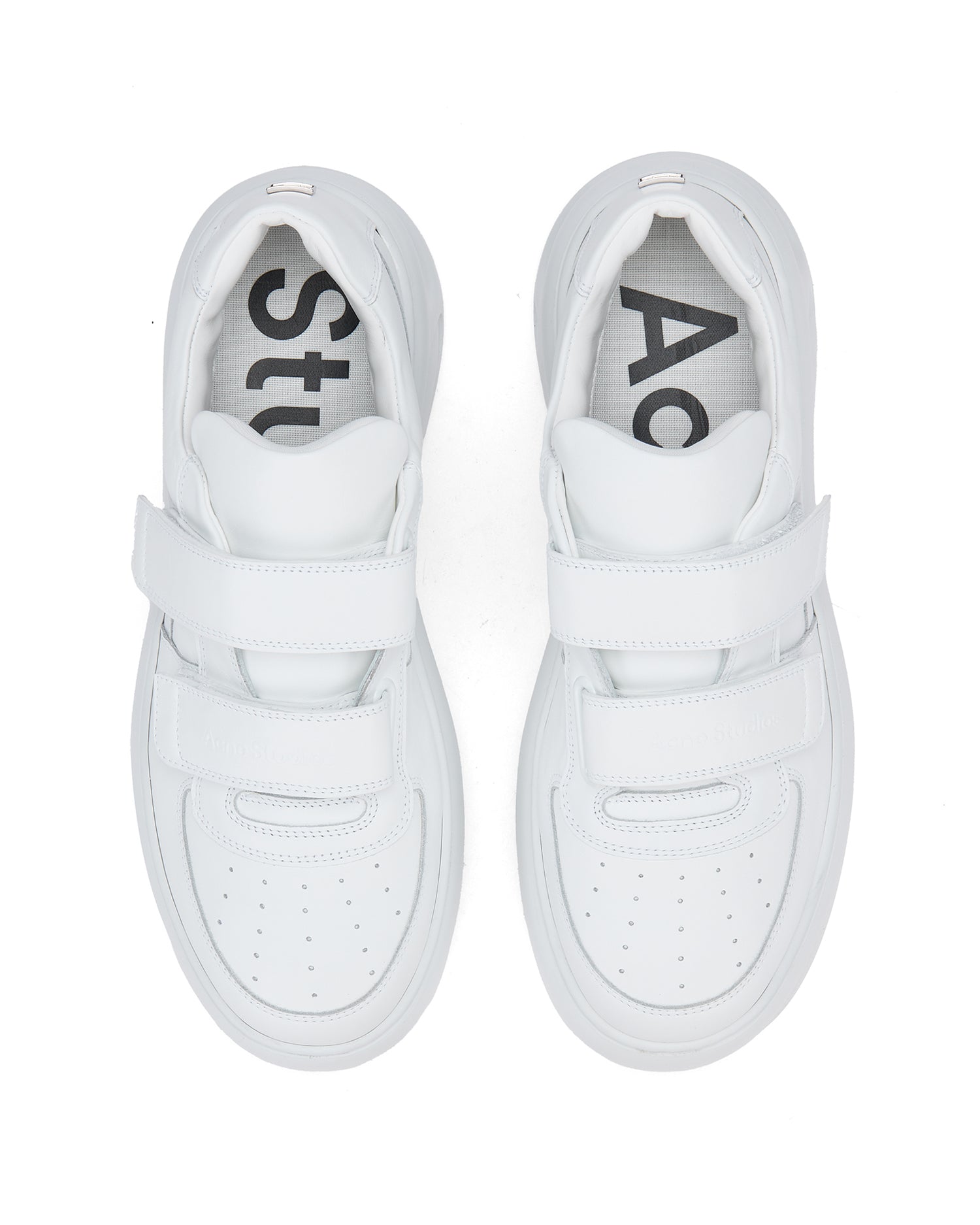 Velcro strap platform sneakers
