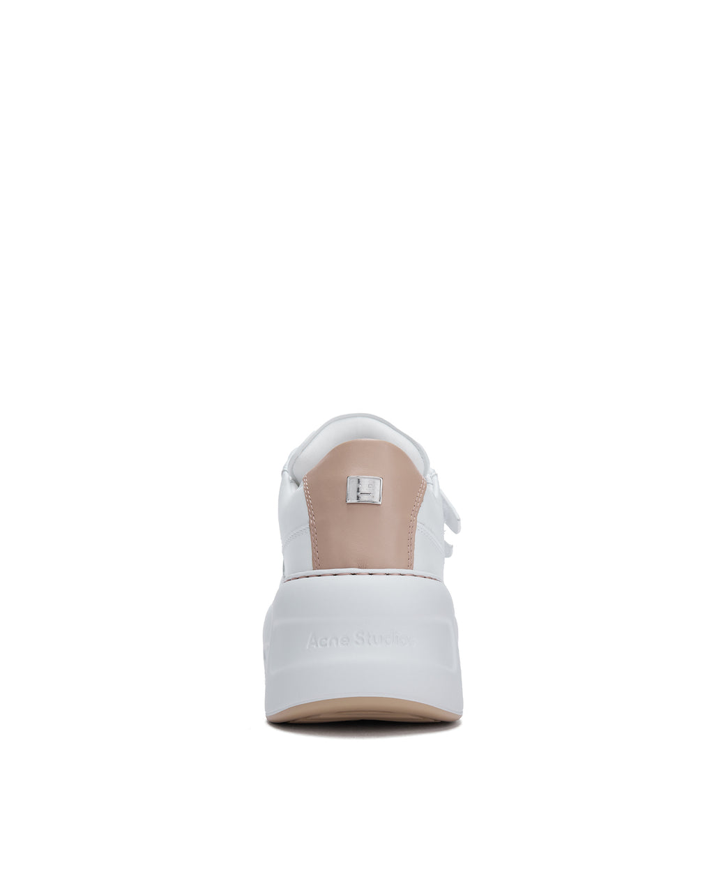 Leather velcro sneakers