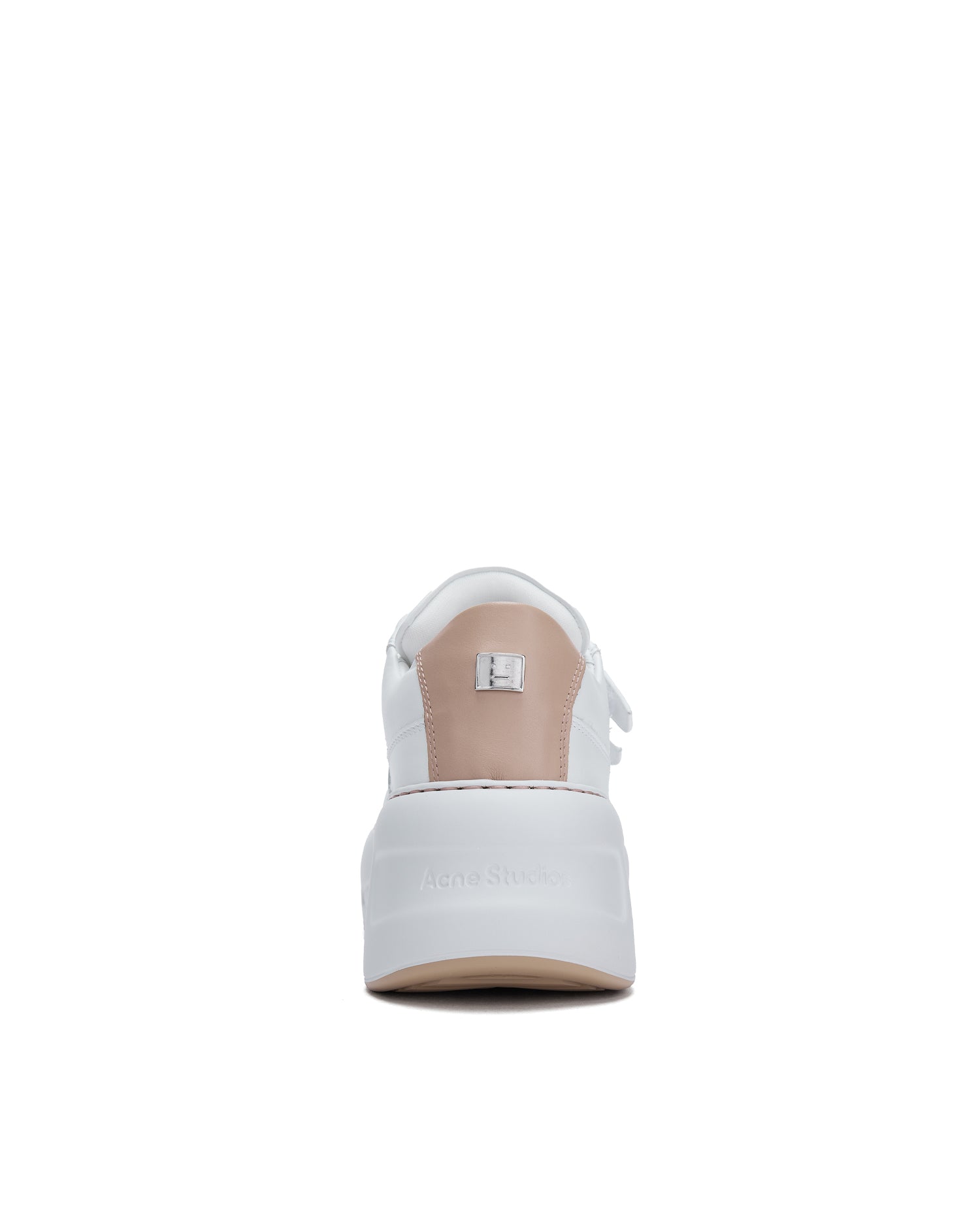 Leather velcro sneakers
