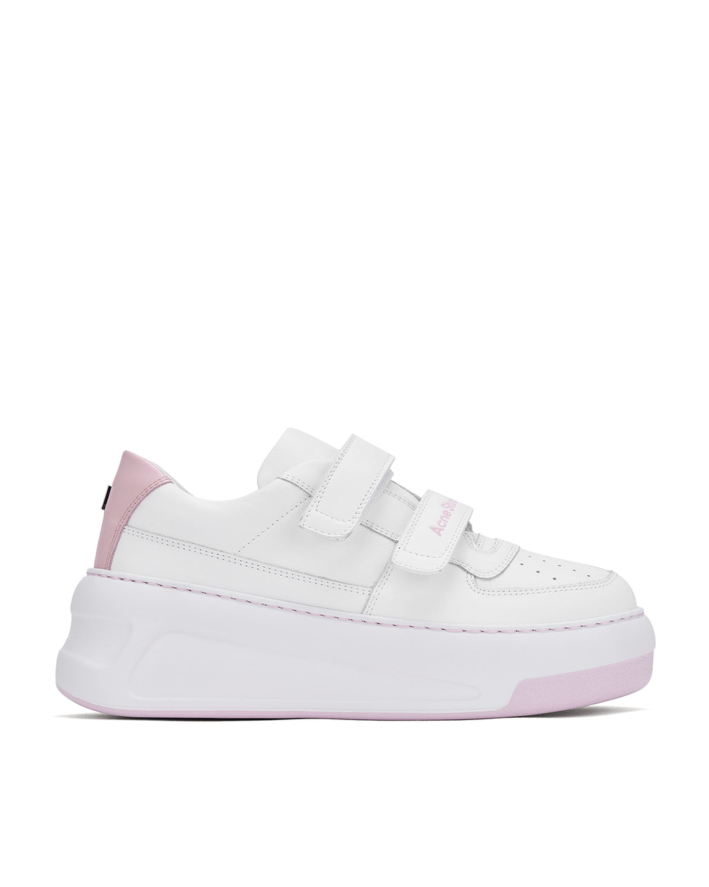 Velcro strap platform sneakers
