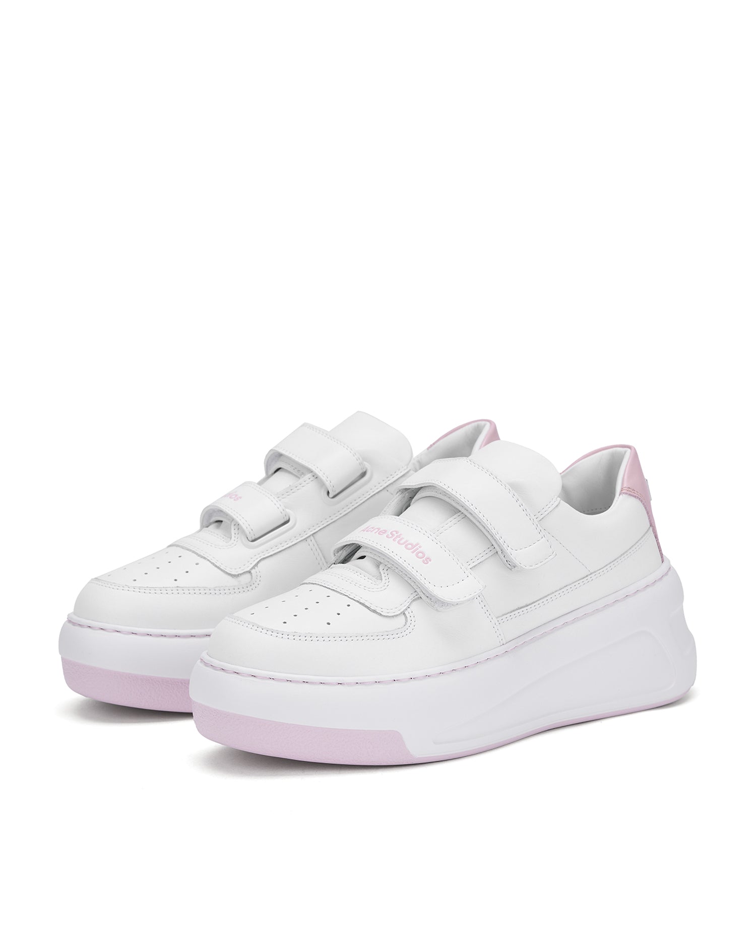 Velcro strap platform sneakers