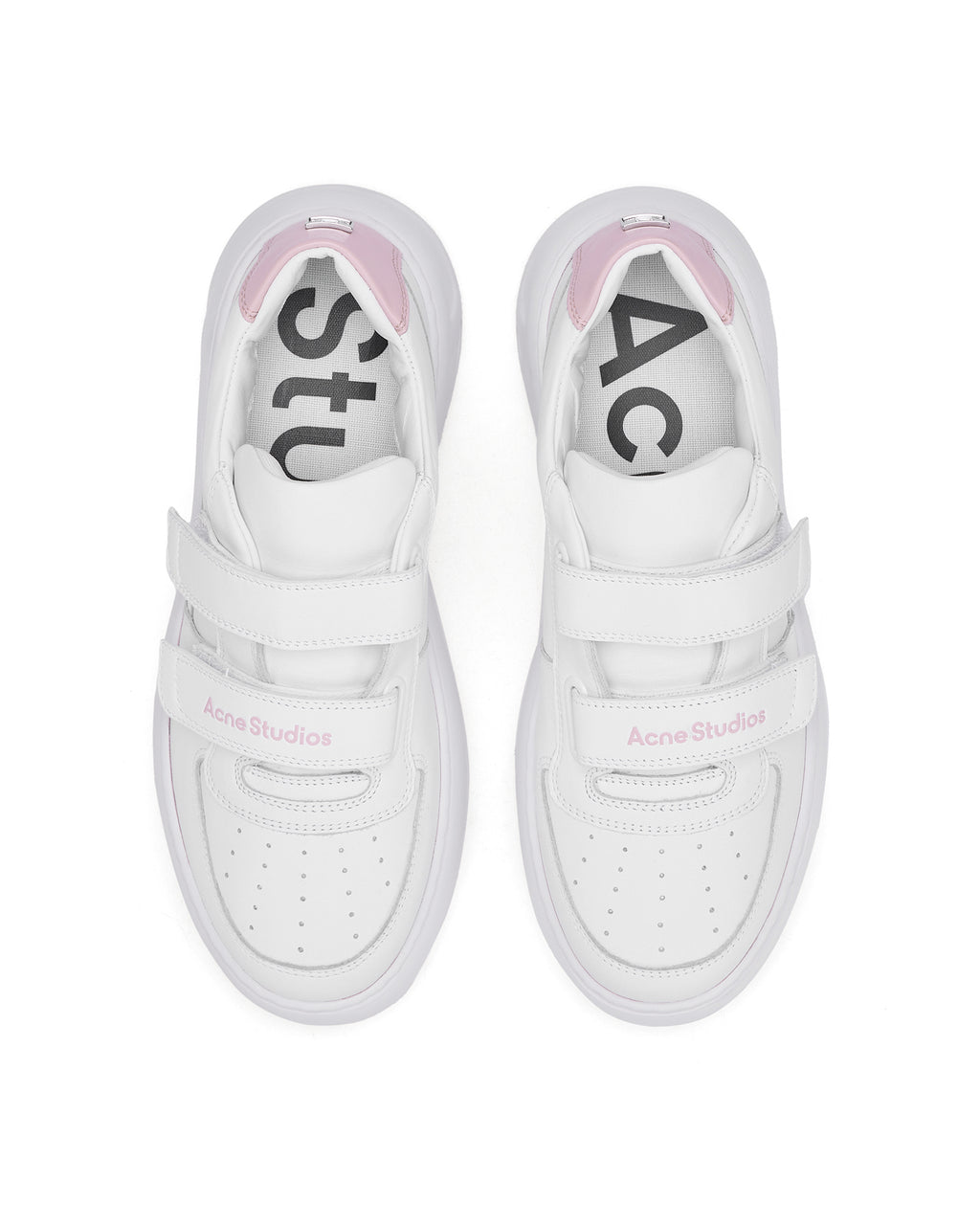 Velcro strap platform sneakers