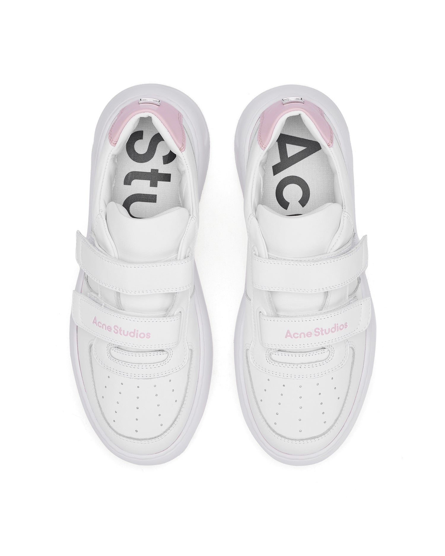 Velcro strap platform sneakers