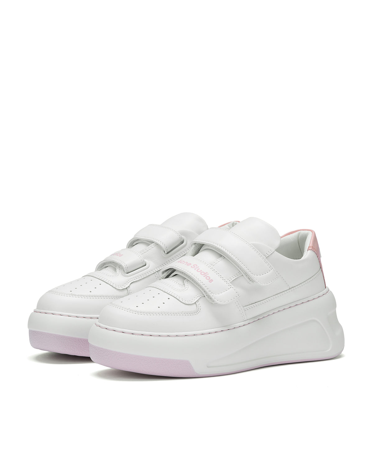 Velcro strap platform sneakers