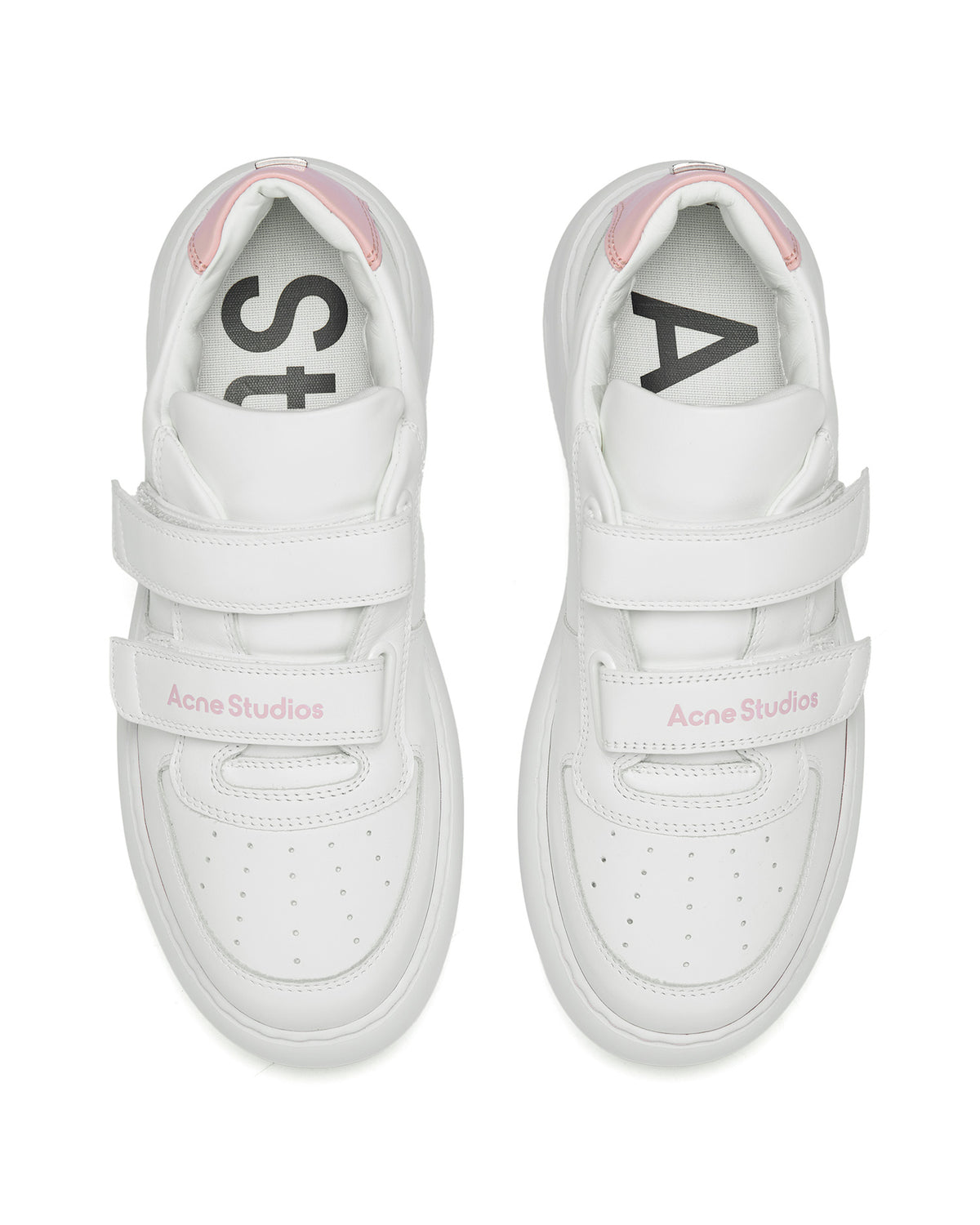 Velcro strap platform sneakers