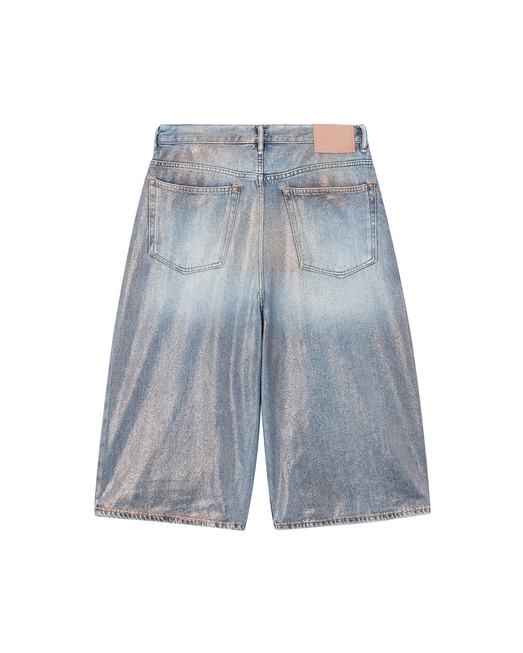 Loose glitter shorts