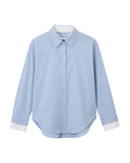 Layered button up shirt
