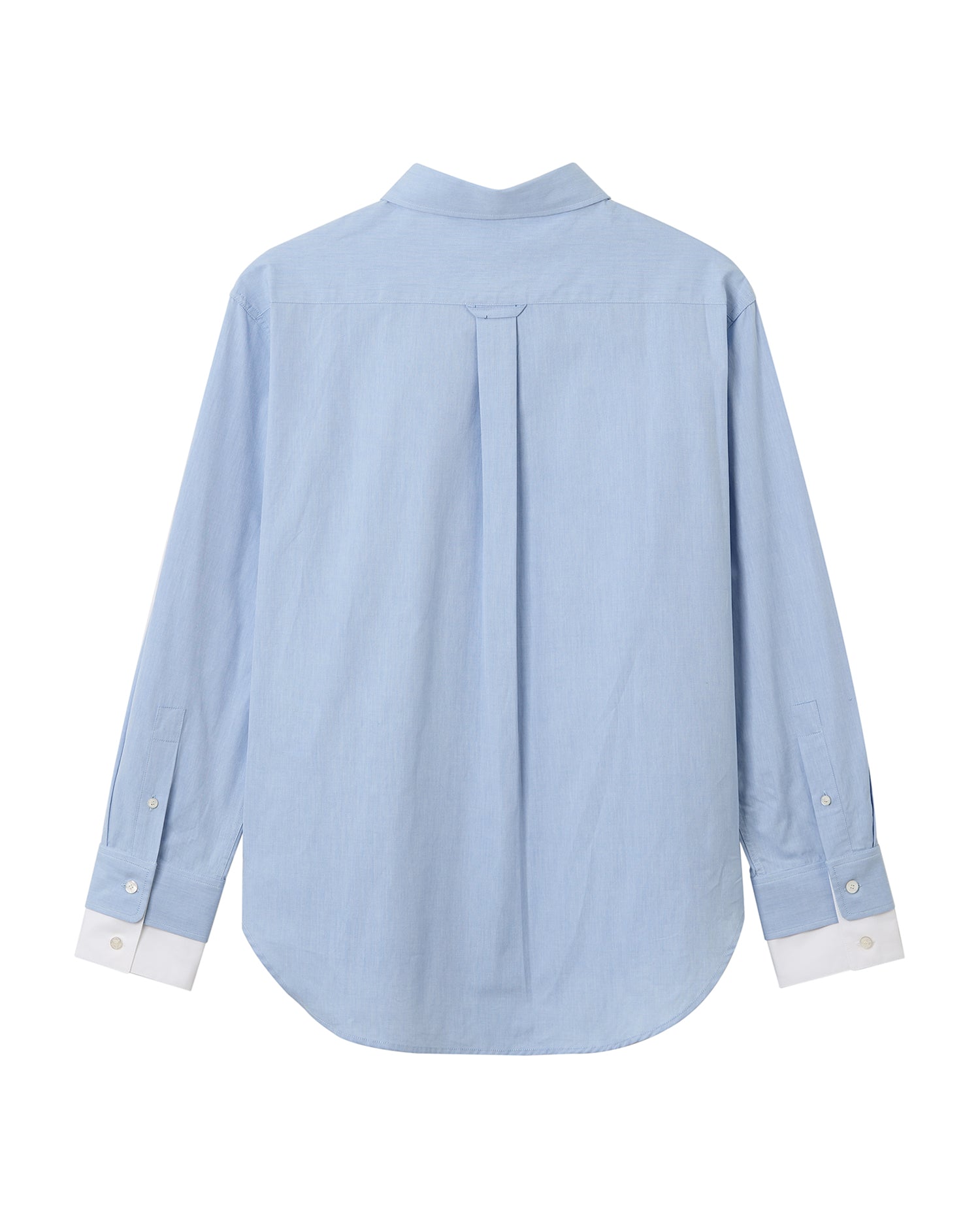 Layered button up shirt