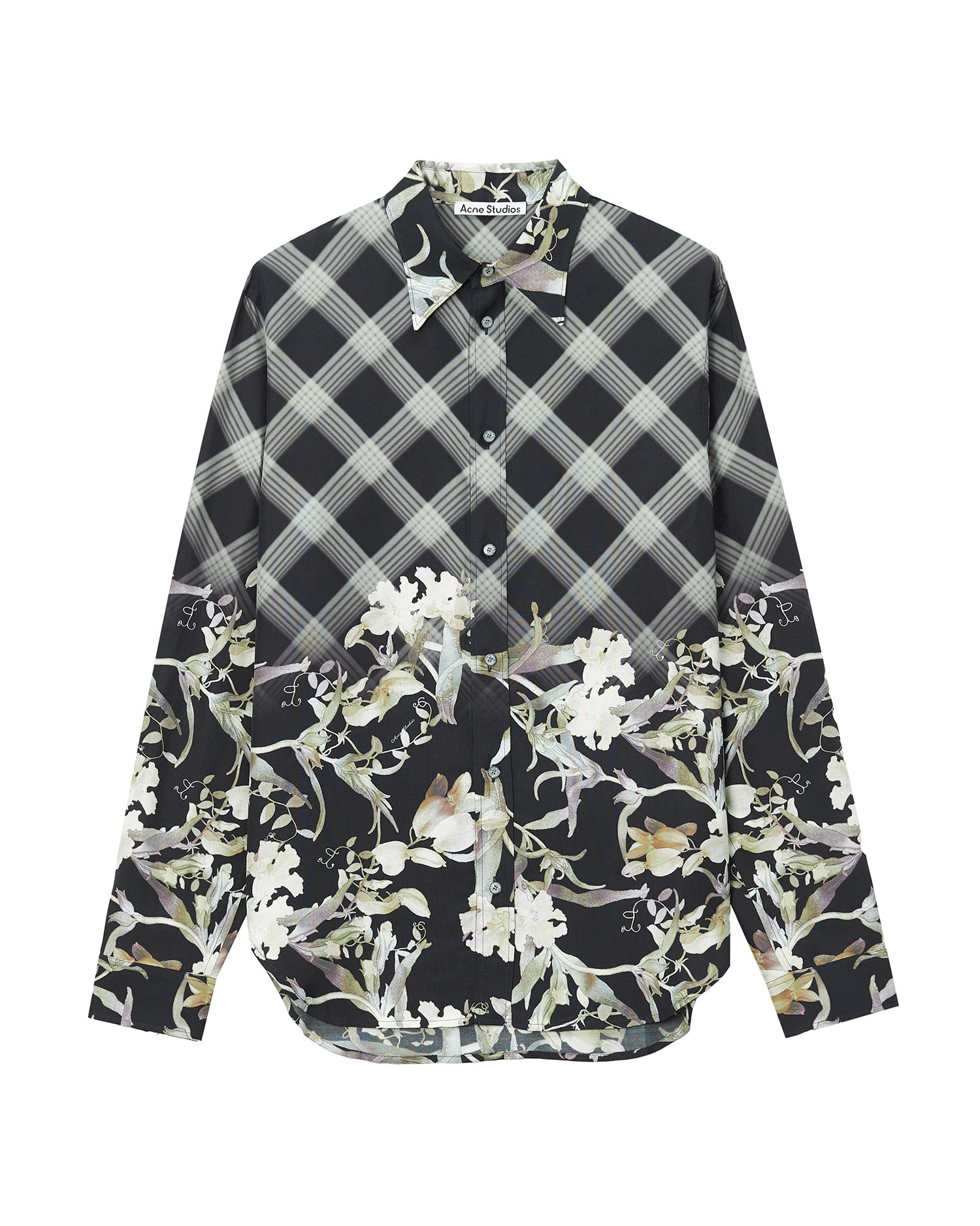 Printed long sleeve shirt