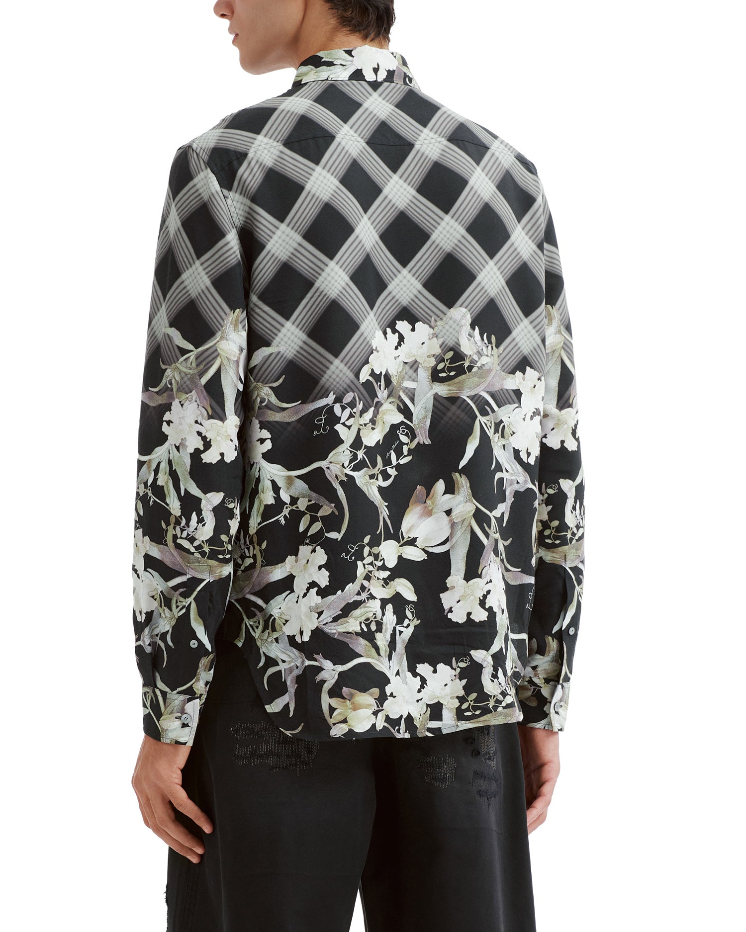 Printed long sleeve shirt