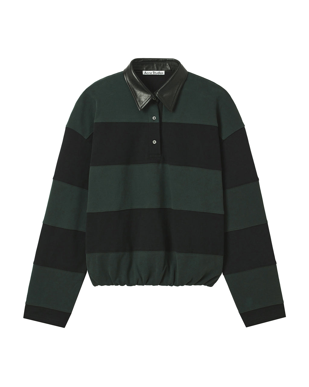 Striped polo shirt